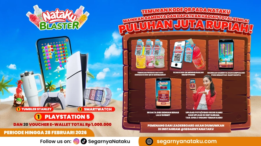 Nataku Blaster, Main Game dan Kumpulkan Poin Untuk Dapatkan Hadiah Menarik